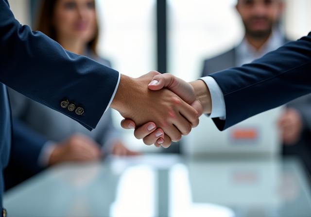 Professional legal consultation in a London office